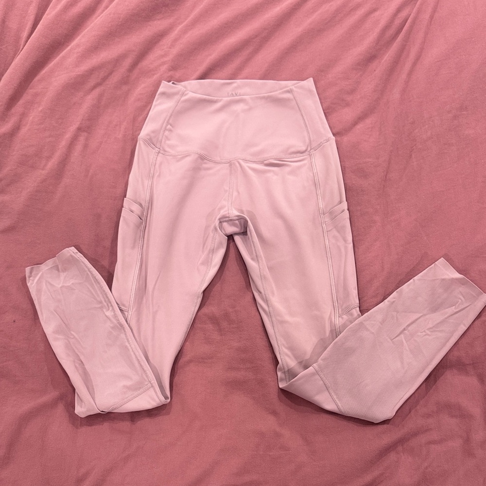 Women Pink Workout Leggings